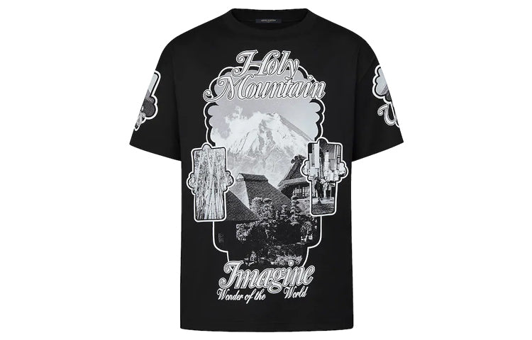 LOUIS VUITTON New Quarterly Products Of LV T-Shirts Men Black
