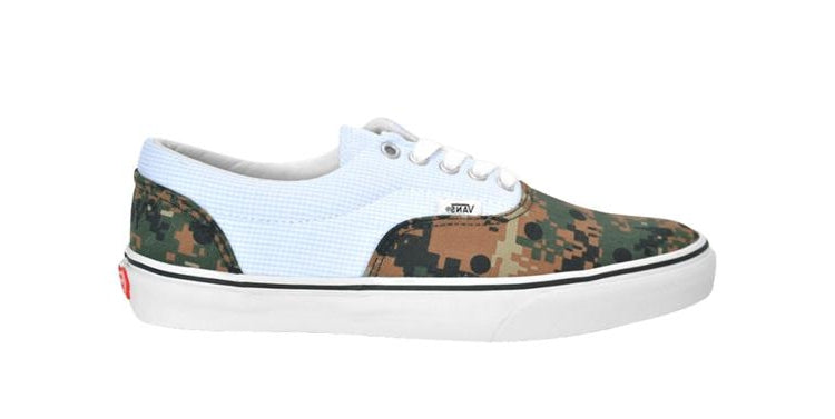 Vans Era Supreme COMME des GARCONS Digi Camo 'White  White' VNOVFB9QS
