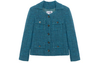 CHANEL Jacket Women's Turkish Blue