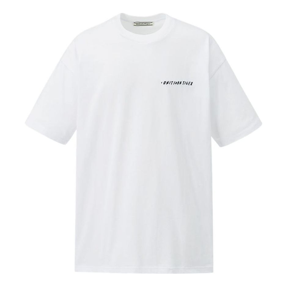 Onitsuka Tiger Cartoon Graphic T-shirt 'White' 2183B047-100