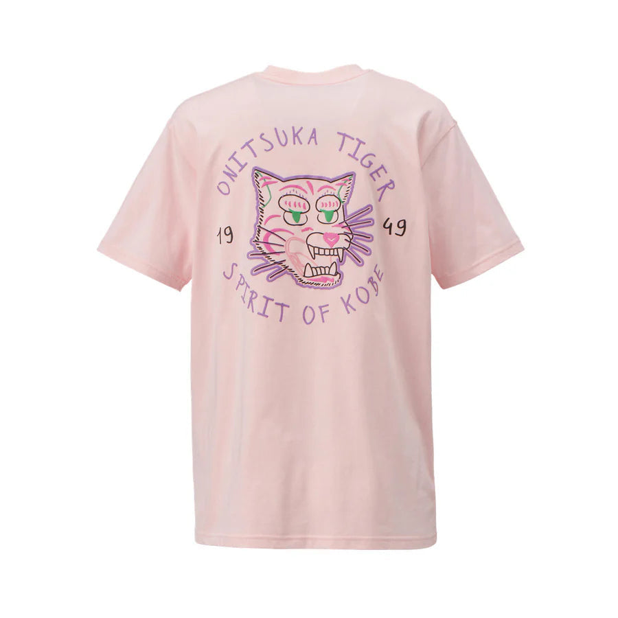 Onitsuka Tiger Graphic T-shirt 'Light Pink' 2183B158-700