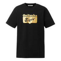 Onitsuka Tiger Logo T-Shirt 'Black Gold' 2183B174-001