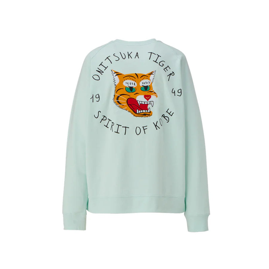 Onitsuka Tiger Graphic Sweatshirt 'Light Blue' 2183B182-301