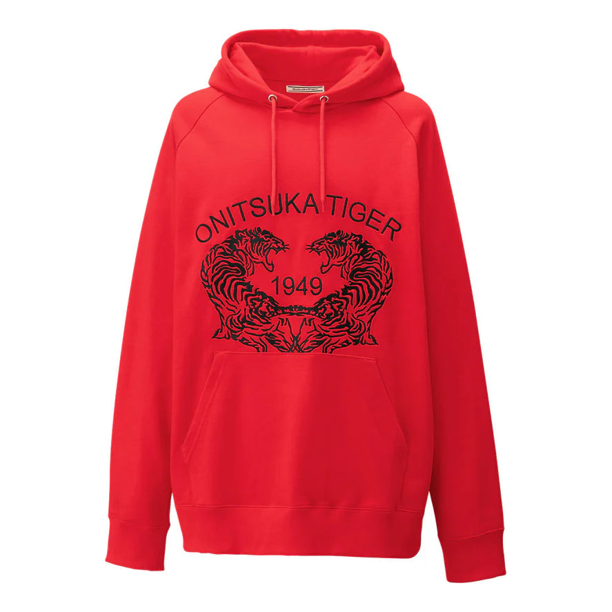 Onitsuka Tiger Graphic Hoodie 'Red' 2183B185-600