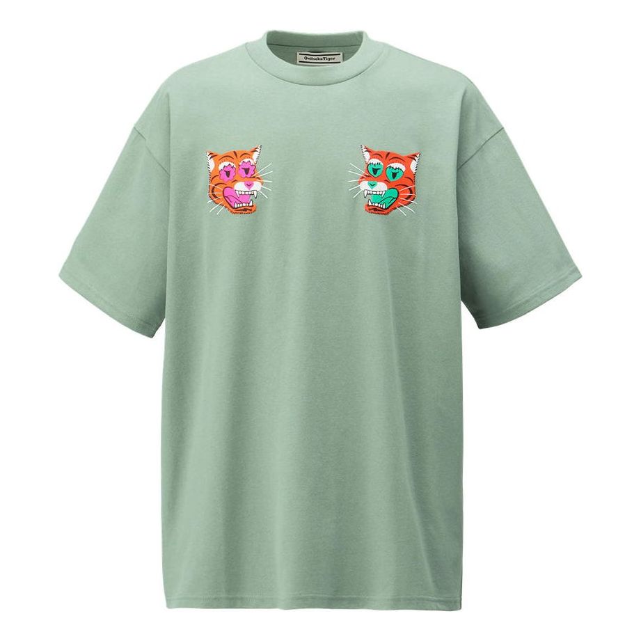 Onitsuka Tiger Graphic T-shirt 'Green' 2183B303-300