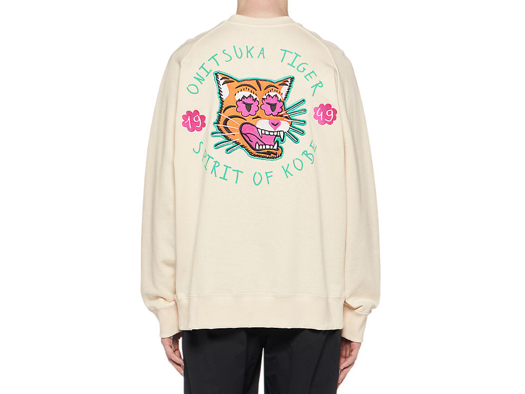 Onitsuka Tiger Graphic Sweatshirt 'Off White' 2183B344-700
