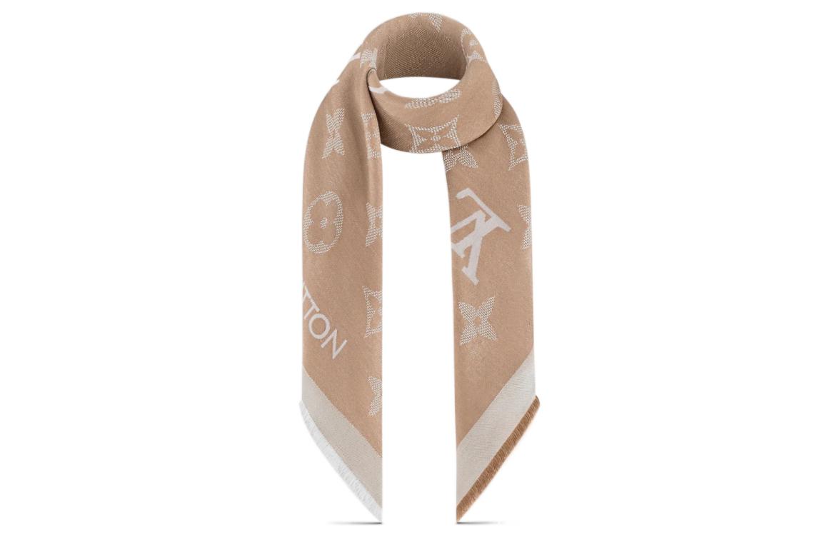 LOUIS VUITTON Shawl Women's Light Umber