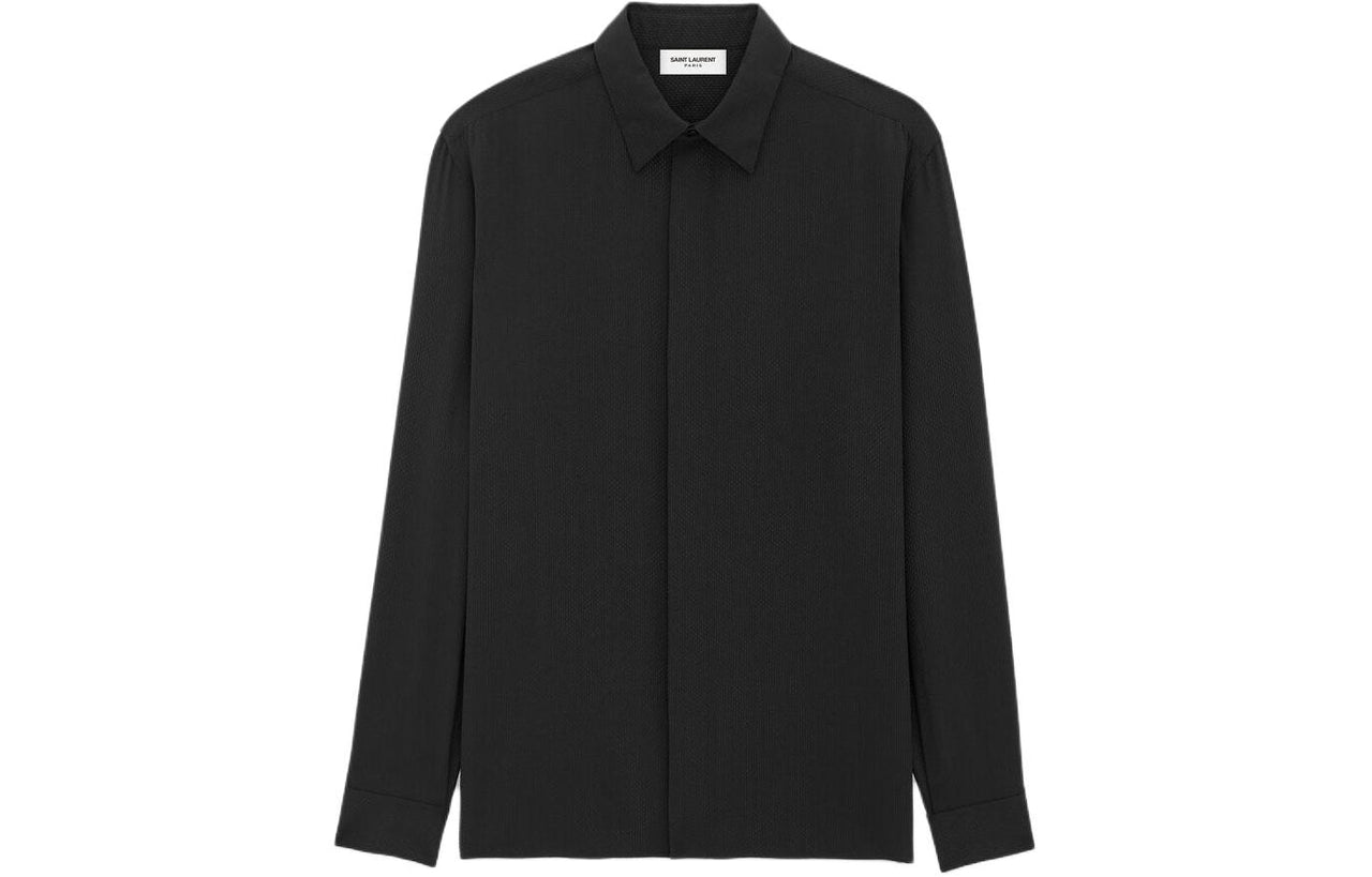 SAINT LAURENT Buttoned Long Sleeved Shirt