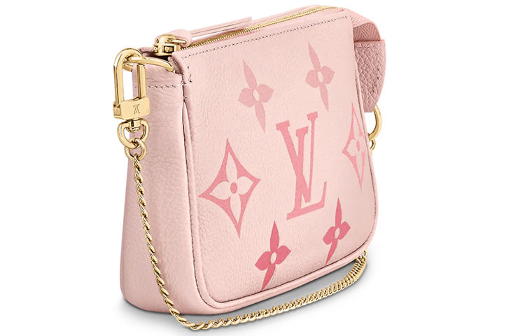 LOUIS VUITTON Pochette Accessories Mini Rosebud
