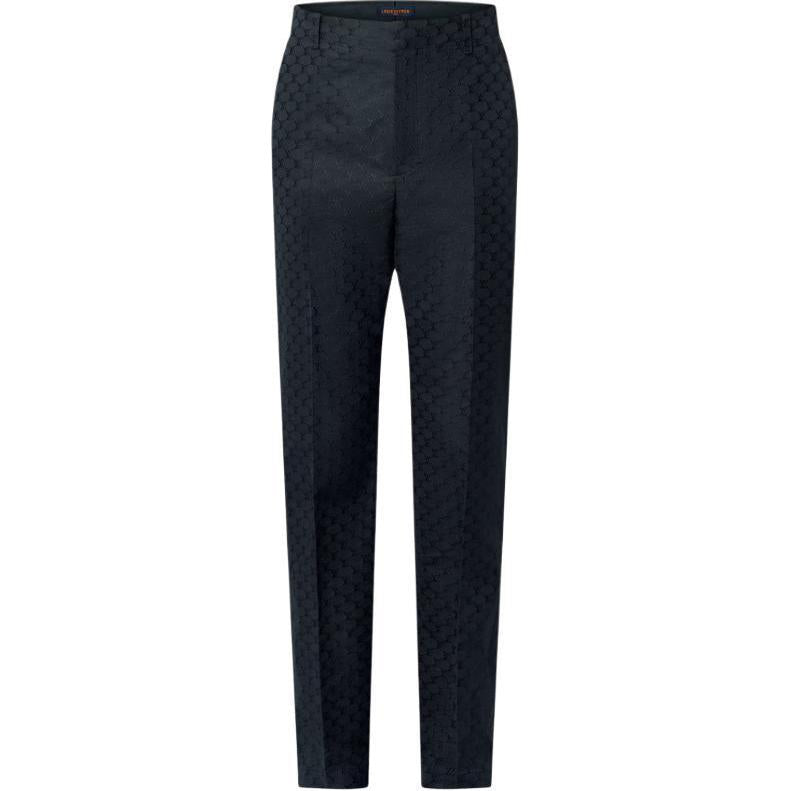 LOUIS VUITTON Silk And Cotton Blend Classic Pants