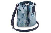 LOUIS VUITTON Sac Marin Mini Hickory Stripes Denim