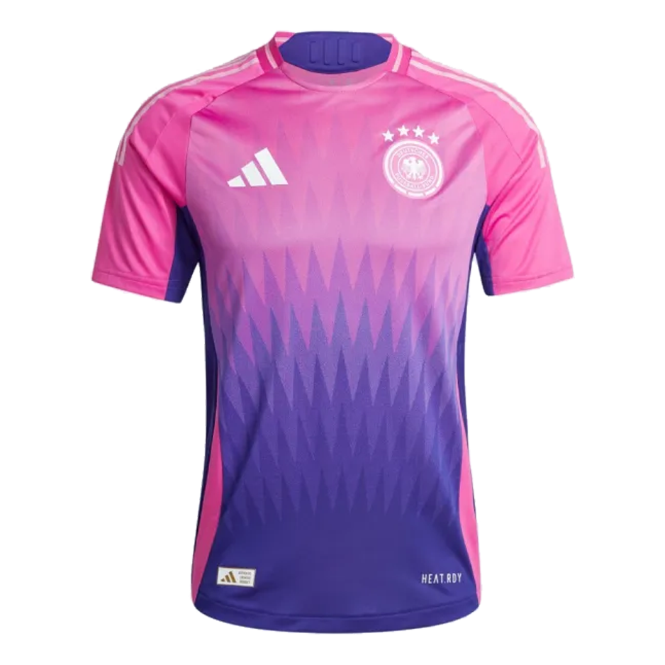 adidas Germany 24 Away Authentic Jersey Asia Sizing 'Lucid Fuchsia' IP8166