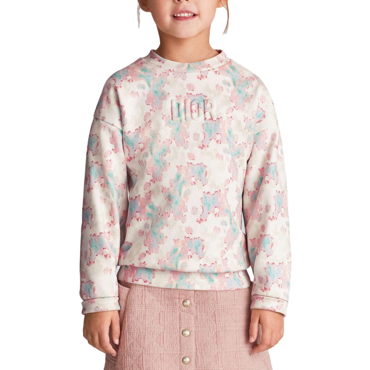 DIOR Kids' Apparel SS23 Sweater Girls Multicolor Kids'