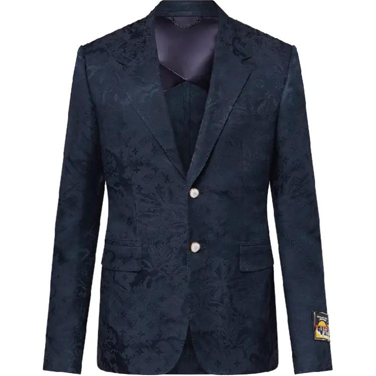 LOUIS VUITTON FW24 Business Suits Coats Men's Navy