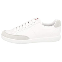 PRADA Low Top Skateboard Shoes Men's White