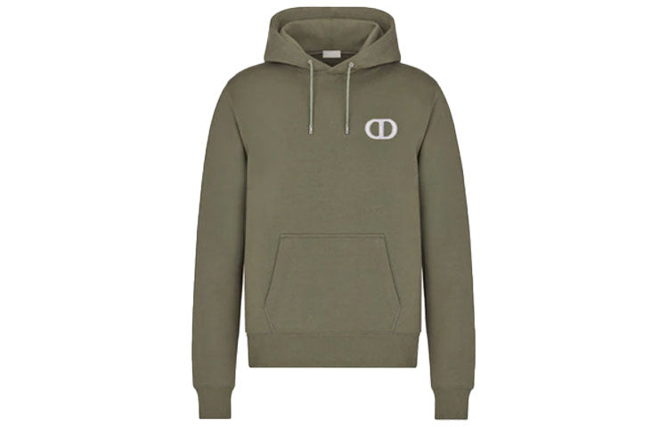 DIOR Quarterly New Products Sweatshirts Men Olive