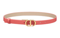 DIOR Cow Leather Belt Women's Width  3CM