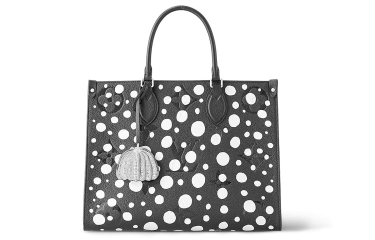 LOUIS VUITTON X Yayoi Kusama OnTheGo Mm Black/White