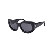CELINE Plate Frame Butterfly Sunglasses Women's Black