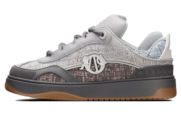 DIOR B9S Skater Tweed Deep Gray Blue Numbered