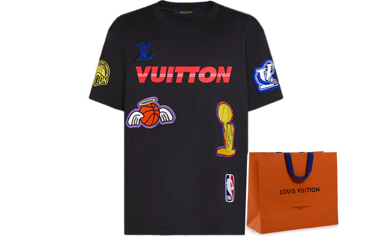LOUIS VUITTON x NBA T Shirt Men's Black