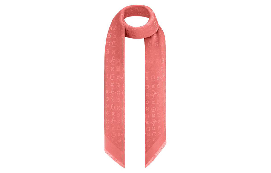 LOUIS VUITTON Shawls Unisex Red