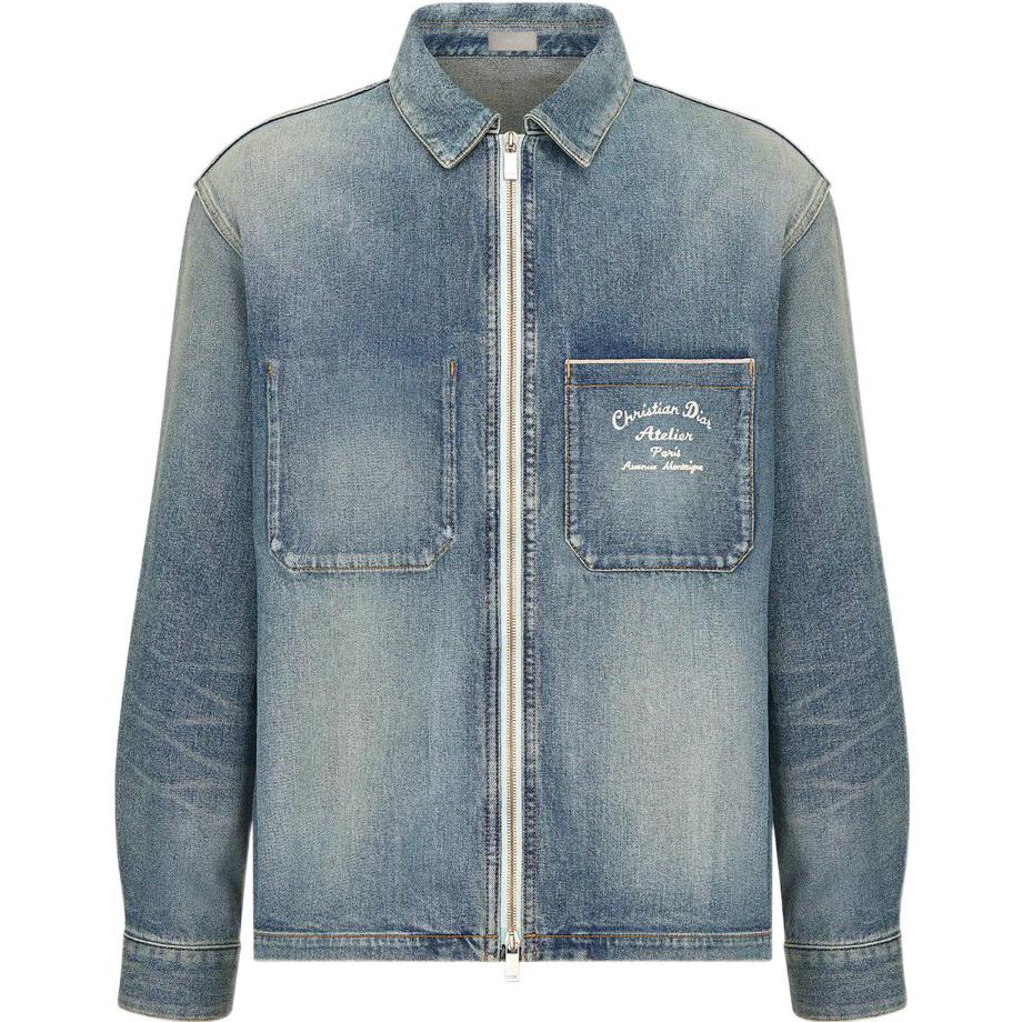 DIOR SS23 Denim Jacket Men's Blue