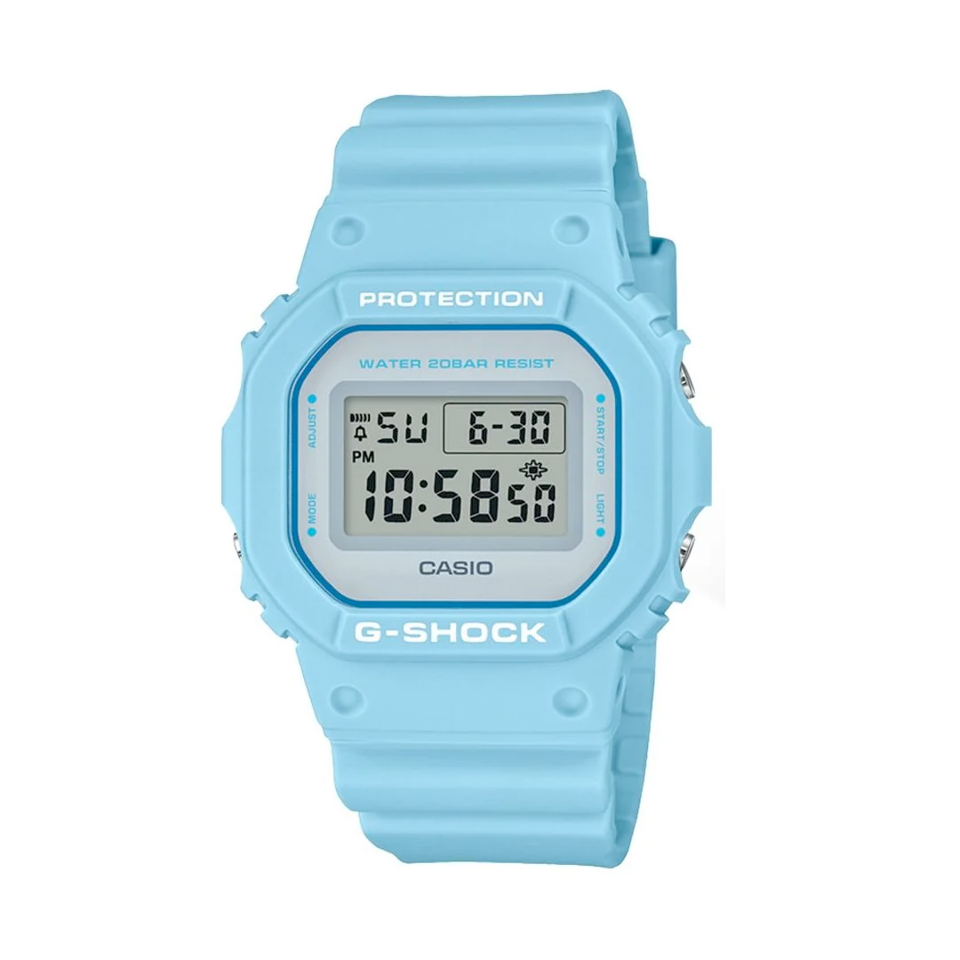 CASIO G-Shock Square 'Light Blue' DW-5600SC-2PR