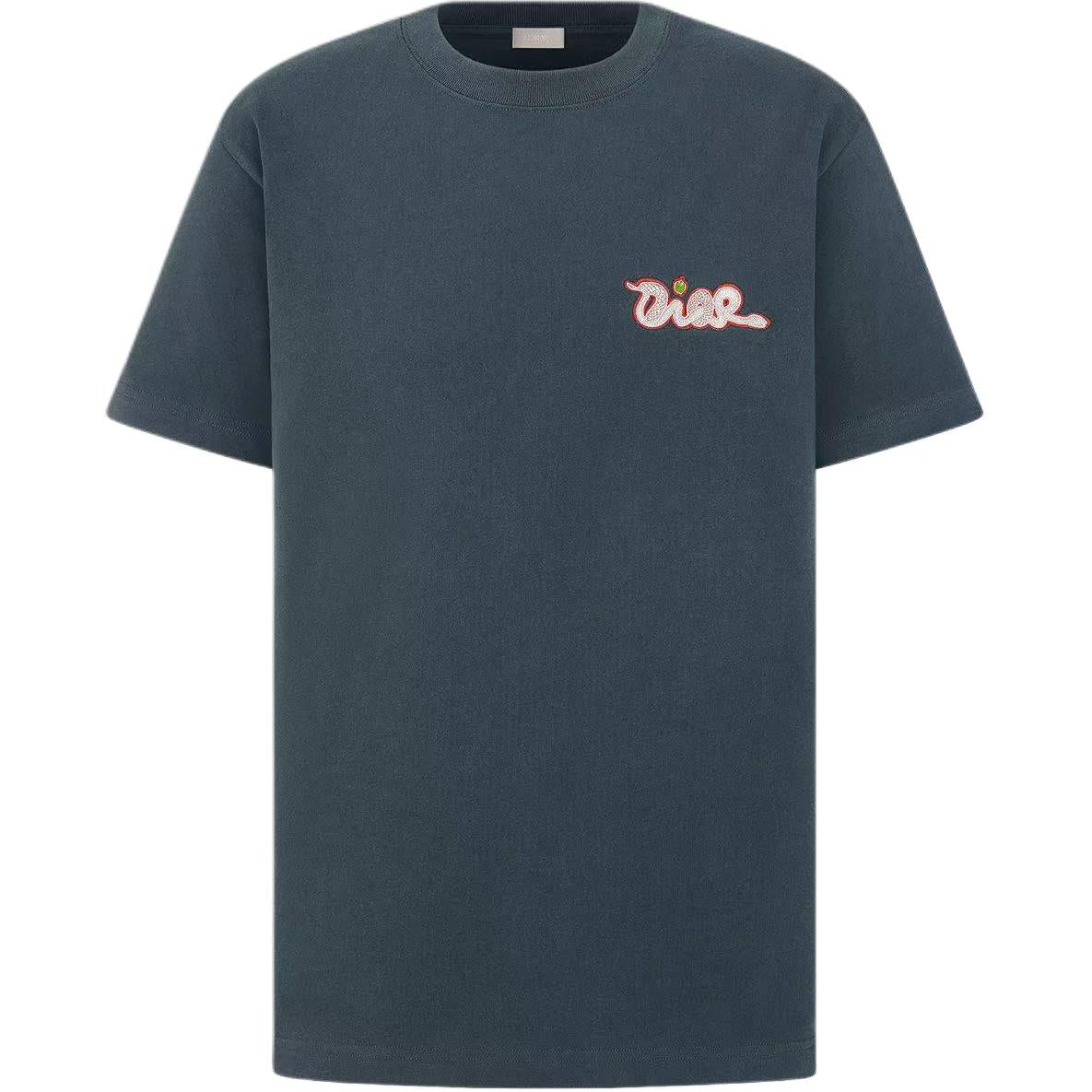 DIOR T-Shirts Men Blue