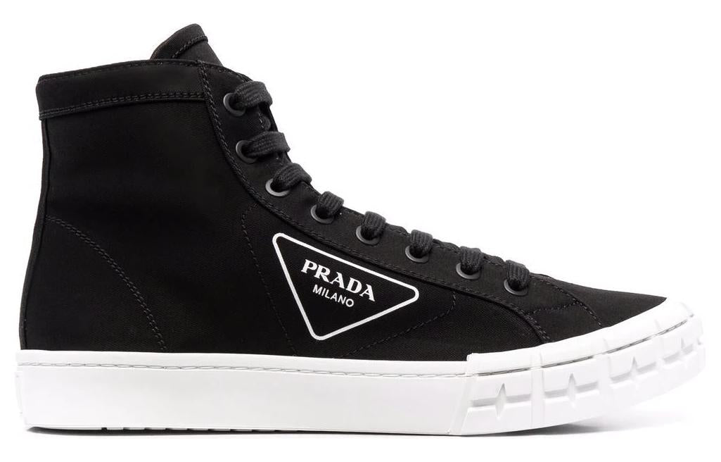 PRADA Stylish Skateboarding Shoes Men's Black