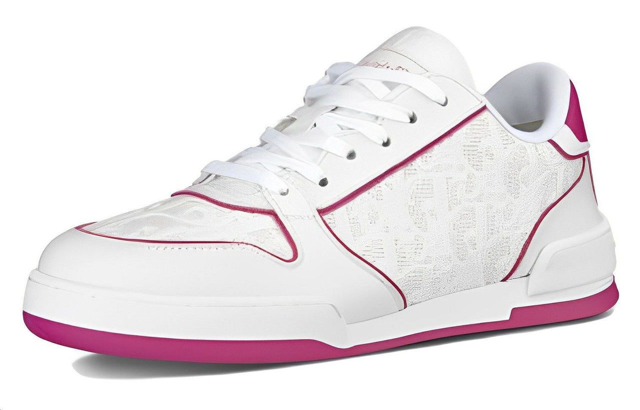 DIOR Women's One Sneaker 'White Fuchsia'