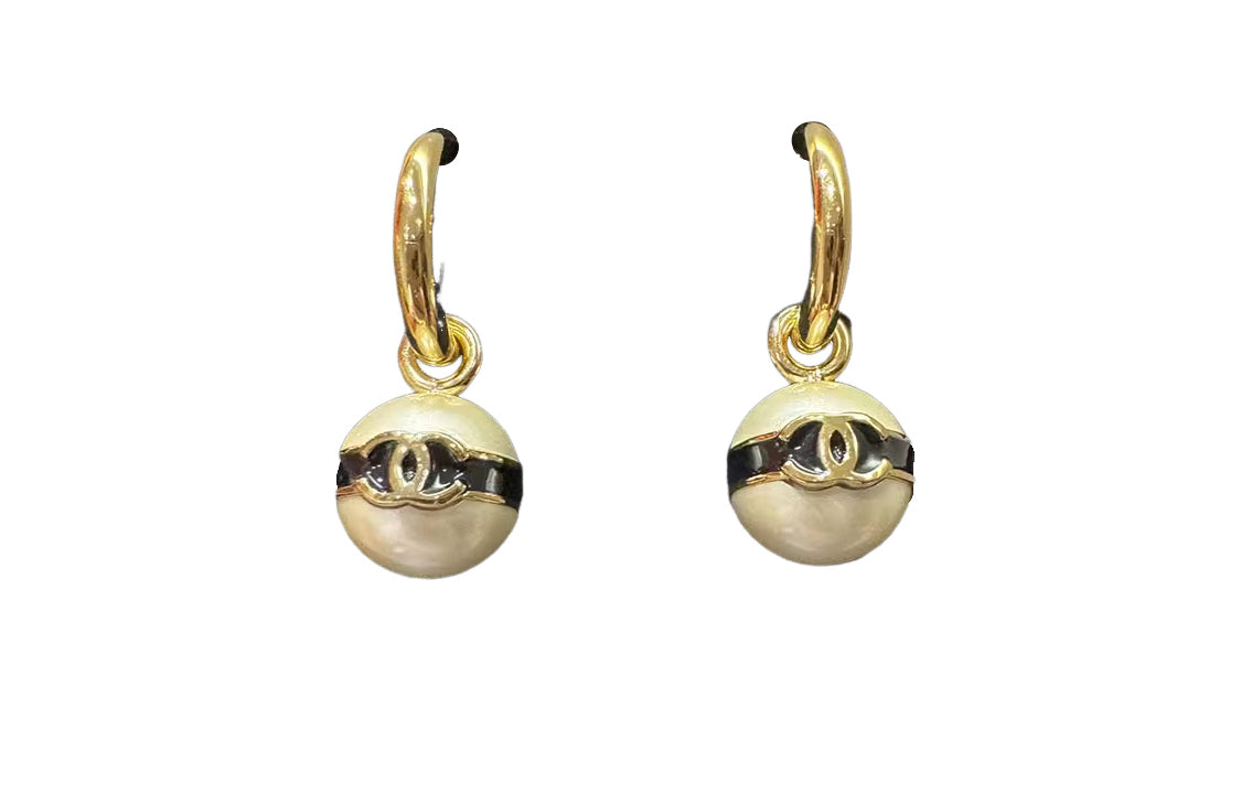 CHANEL Stud Earrings Women's