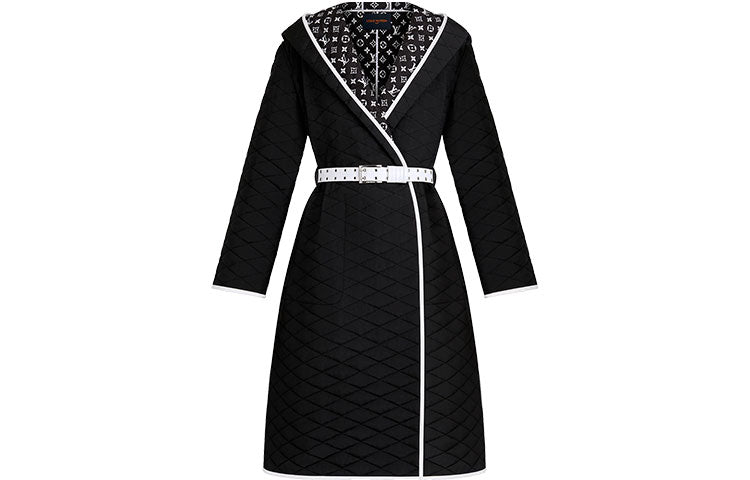 LOUIS VUITTON Coat Women's Black