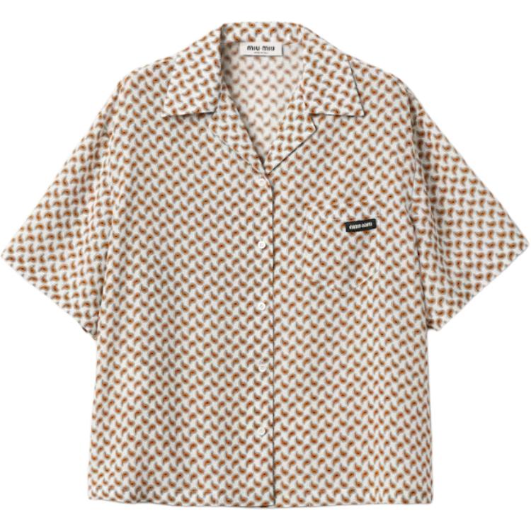 MIU MIU Shirts Women's Ivory