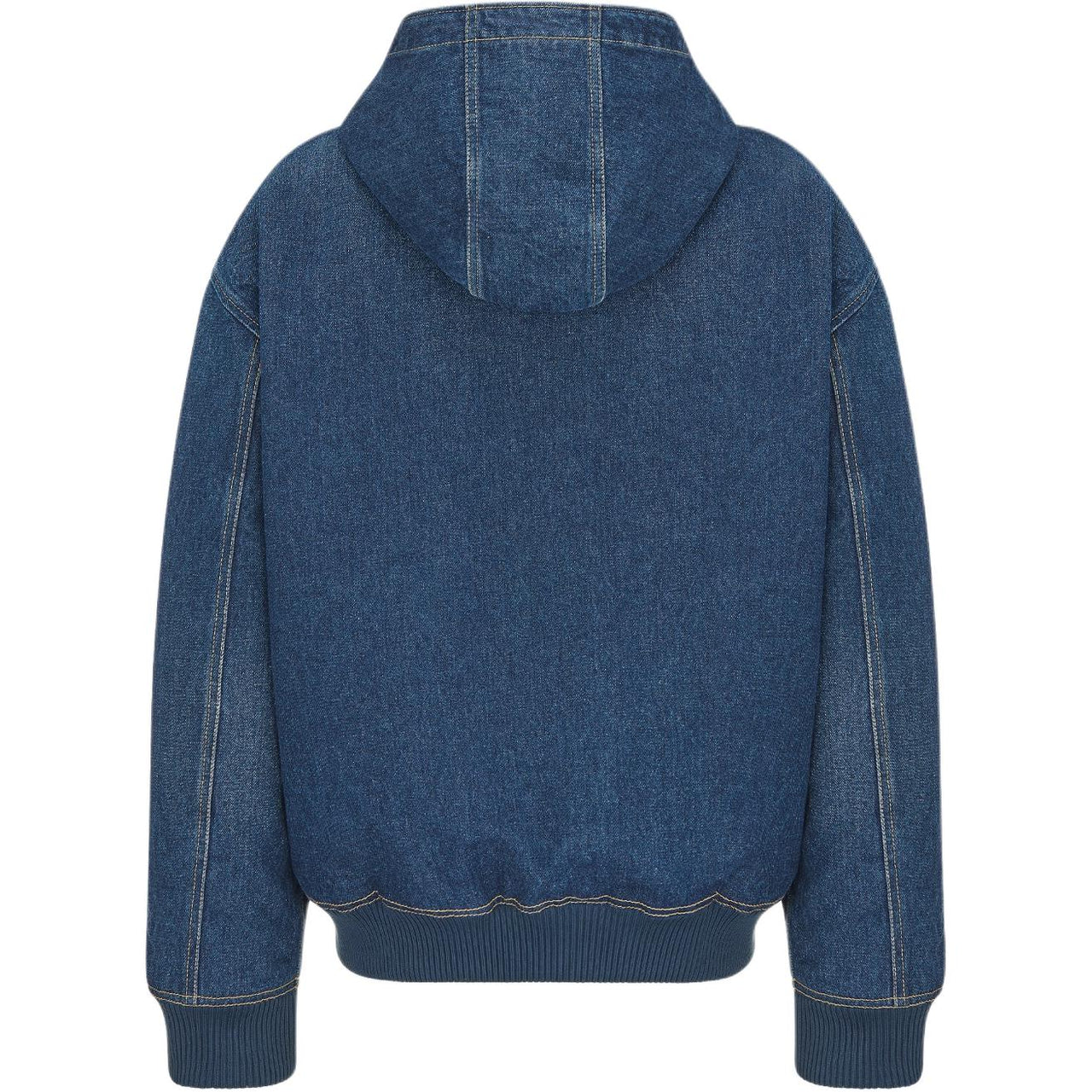 DIOR Christian DIOR Embroidered Hooded Denim Jacket