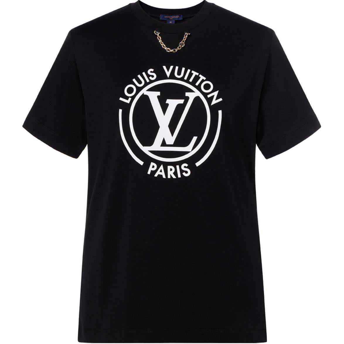 LOUIS VUITTON Flocked Lv T-Shirt