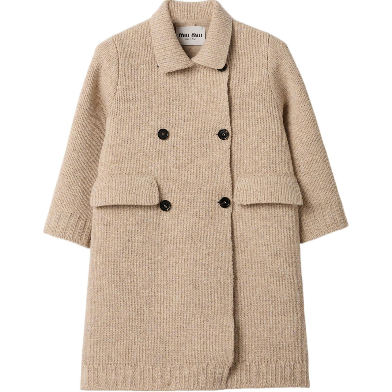 MIU MIU FW24 Jackets & Coats Women's Sandy Beige