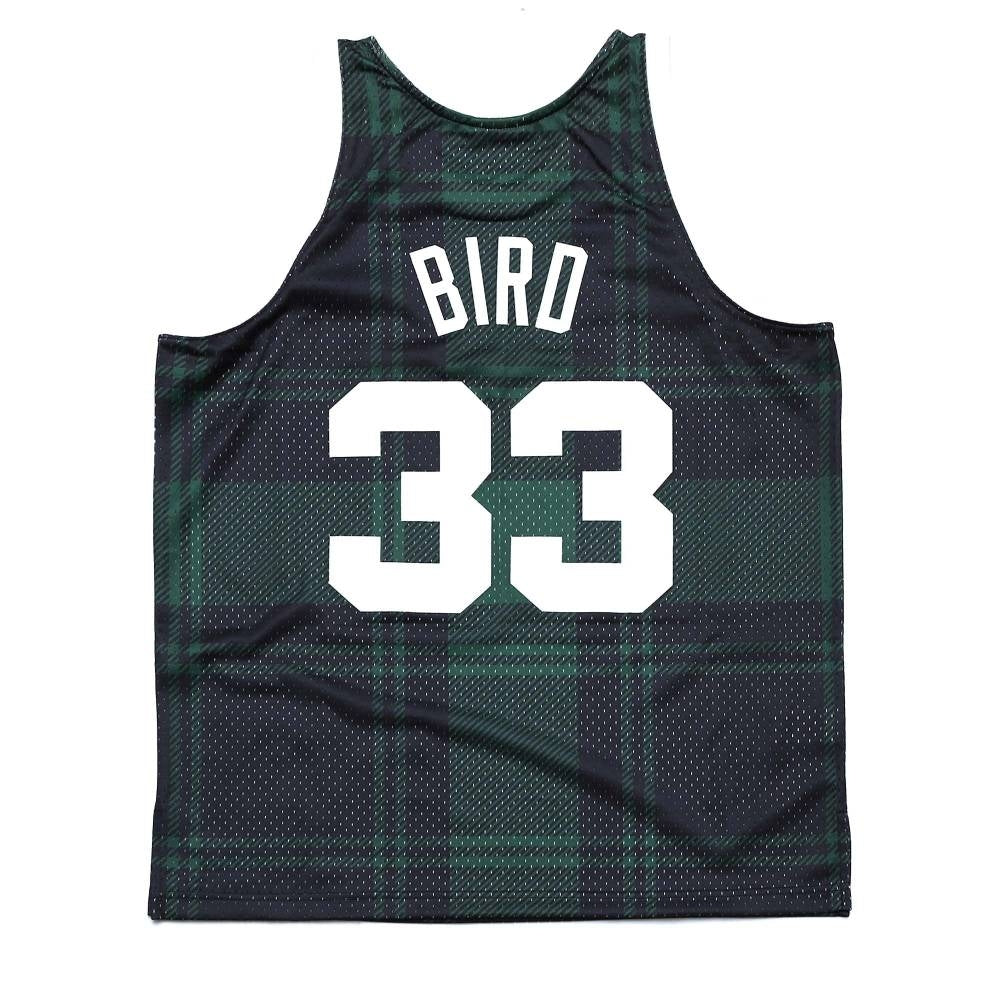 Mitchell & Ness Uninterrupted Boston Celtics Larry Bird Basketball Jersey 'Green Purple' SMJYMO20169-BCEGNBKLBI