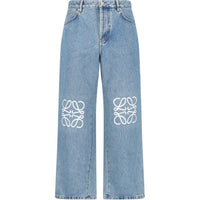 LOEWE Anagram Baggy Jeans In Denim