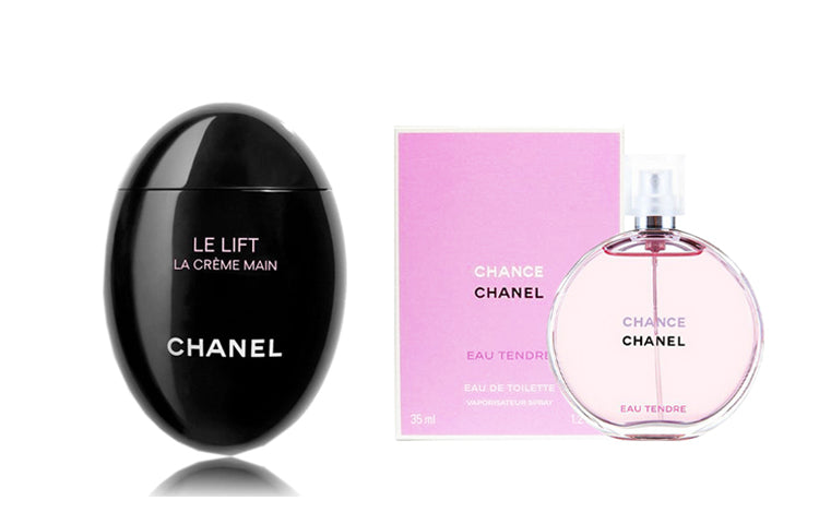CHANEL Tightening Hand Cream Encounter Gentle Scent Perfume Set