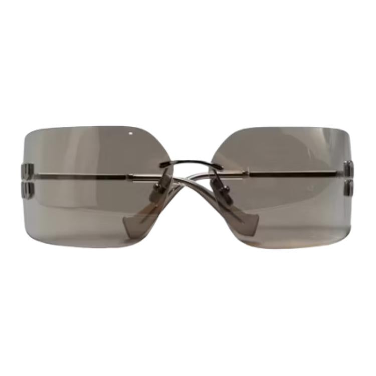 MIU MIU Eyewear Shield frame Sunglasses