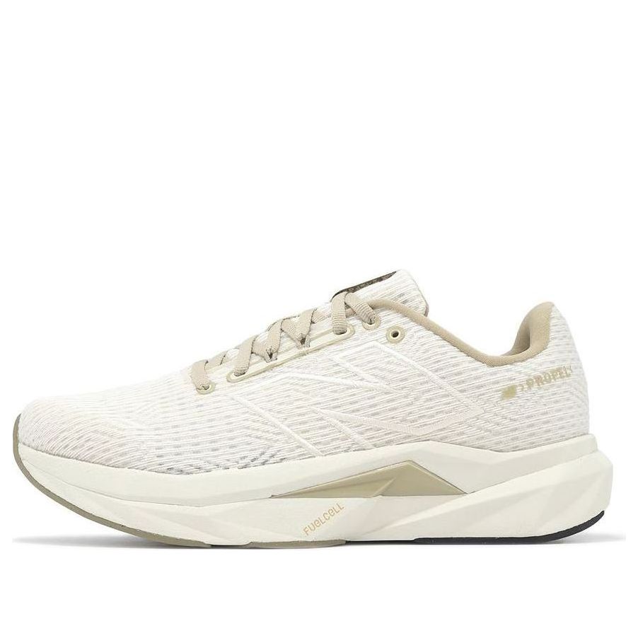 (WMNS) New Balance FuelCell Propel v5 'Linen Gold Metallic Stoneware' WFCPRHL5