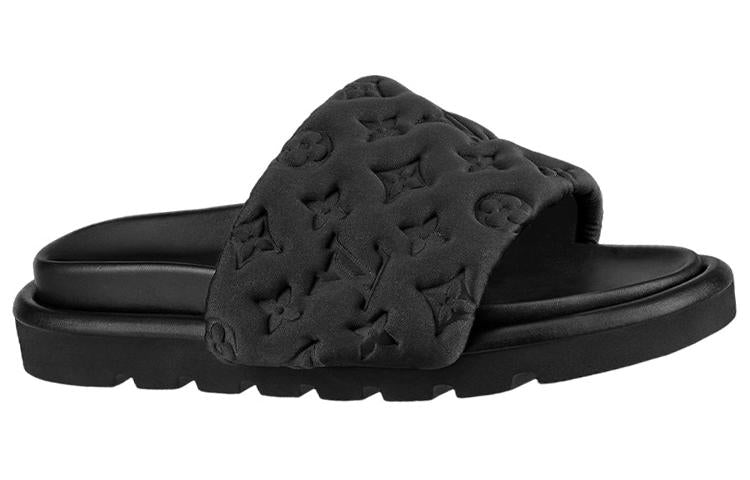 LOUIS VUITTON Pool Pillow CMFT Black Women's
