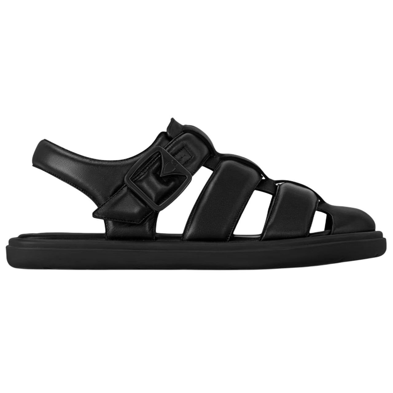 LOUIS VUITTON Venice Roman Sandals Men's Black
