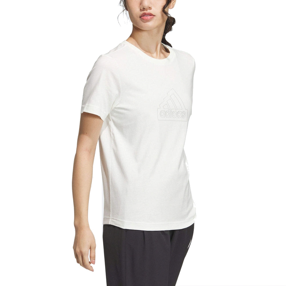 (WMNS) adidas Tech Bos T-Shirt 'White' IM8840