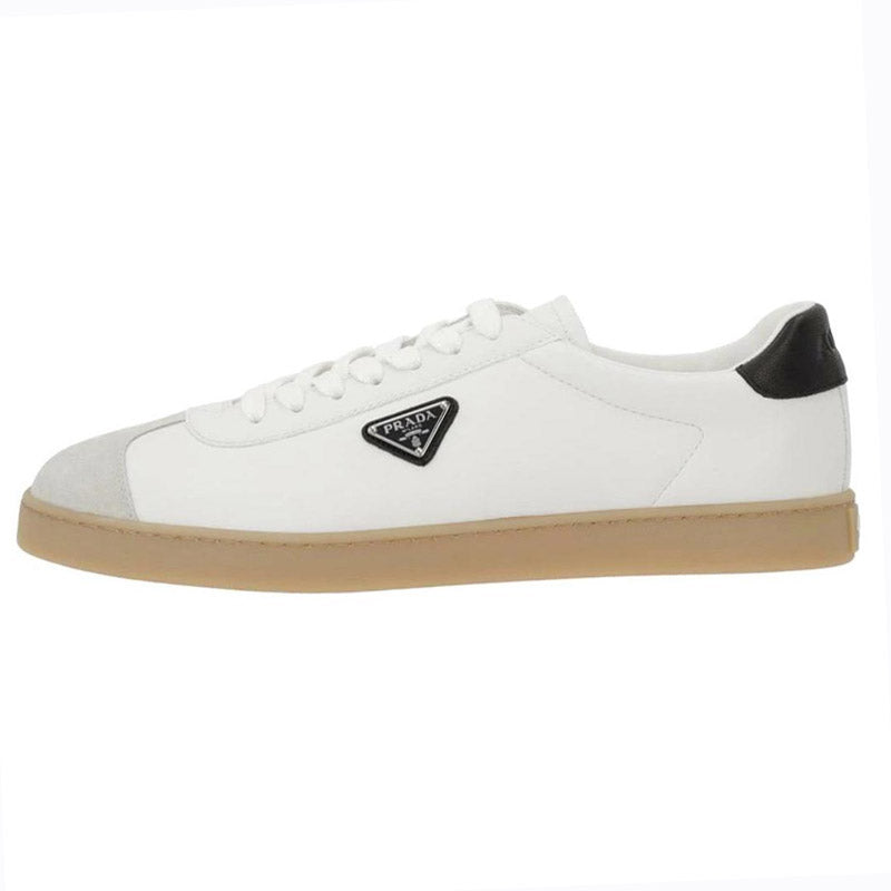 PRADA Lane Low-Top Skateboard Shoes Men's White