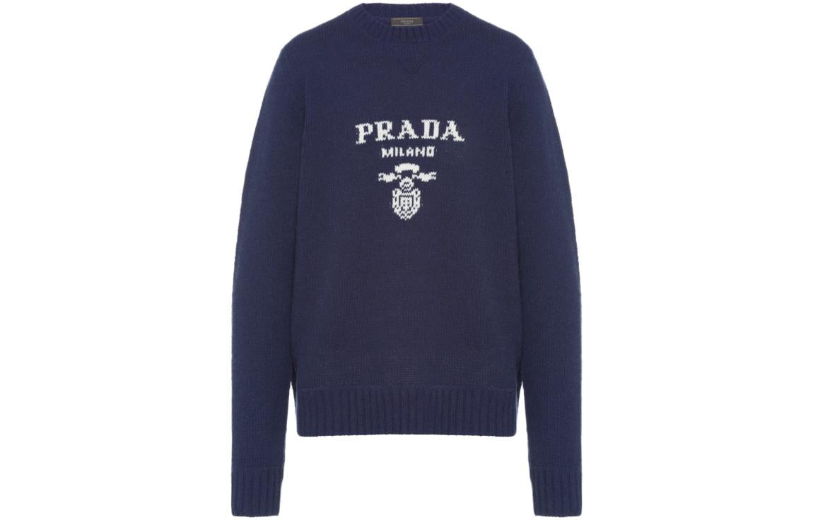 PRADA Sweaters Men Marine Blue
