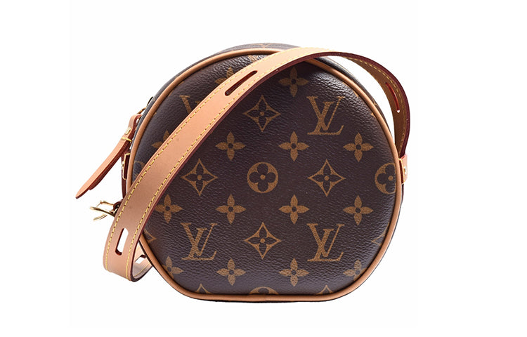 LOUIS VUITTON Boite Chapeau Souple Monogram Pm Brown