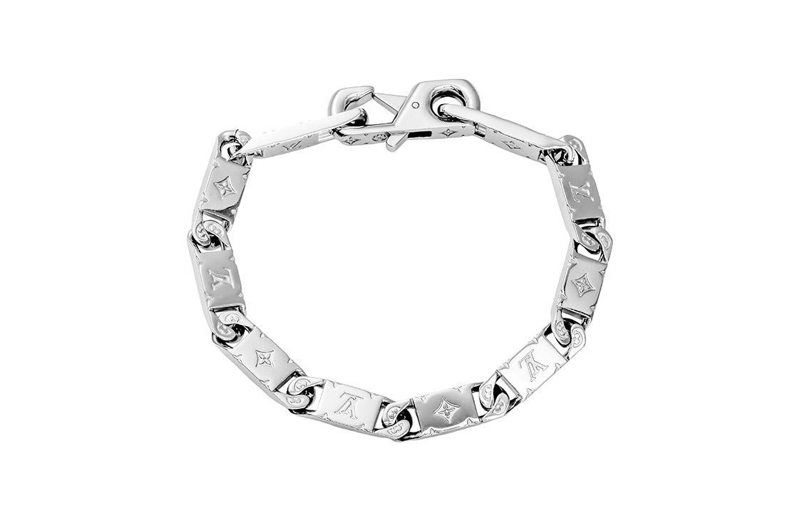 LOUIS VUITTON Monogram Tied Up Bracelet