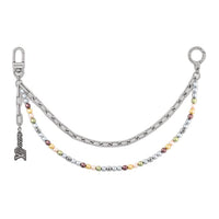 LOUIS VUITTON Pearls Chain Belt And Bag Charm